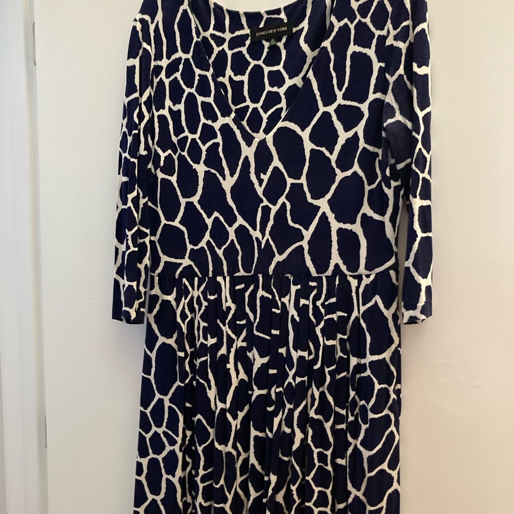 Navy and White dress
